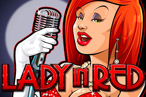 logo lady in red microgaming 