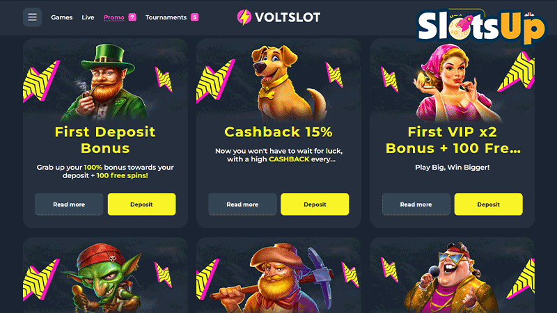 voltslot Aktionen